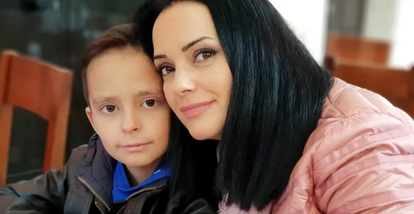 Fiul Magdăi Vasiliu, operat de urgență în Italia! Băiatul s-a vindecat de cancer în trecut