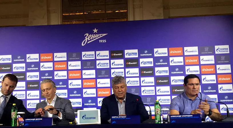 Lucescu, prezentat oficial la Zenit: 