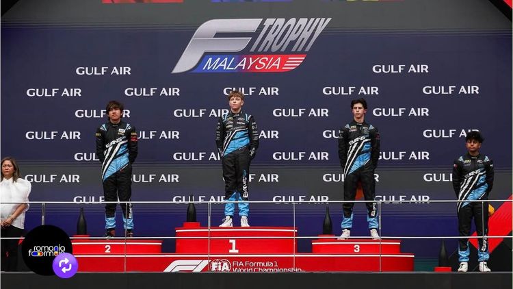 Pilotul David Cosma Cristofor scrie istorie la Sepang: podium pentru România în weekendul de Formula 1 Bahrain Grand Prix – Formula Trophy Malaysia