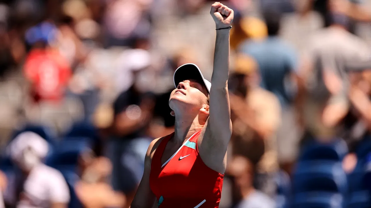 Prima reacție a Simonei Halep după ce a spulberat-o pe Danka Kovinic și a trecut în săptămâna a doua la Australian Open: „De asta joc atât de bine!