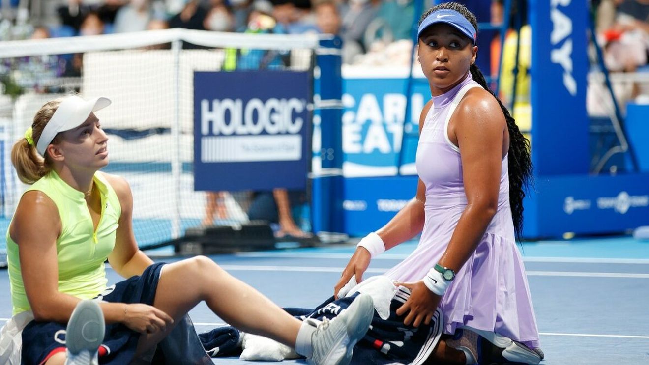 Scene teribile la turneul de la Tokyo! Adversara lui Naomi Osaka s-a prăbușit pe teren după doar un game! Cum a reacționat japoneza | FOTO & VIDEO