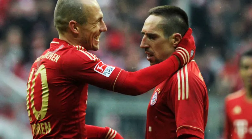 Robben și Ribery au prefațat disputa cu Șahtior, din optimile Ligii. Olandezul a făcut declarația zilei: 