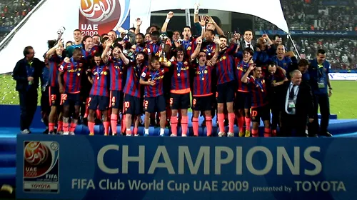 BarÃ§a UNICA!** Echipa lui Guardiola a câștigat C.M. al Cluburilor, al 6-lea trofeu din 2009!