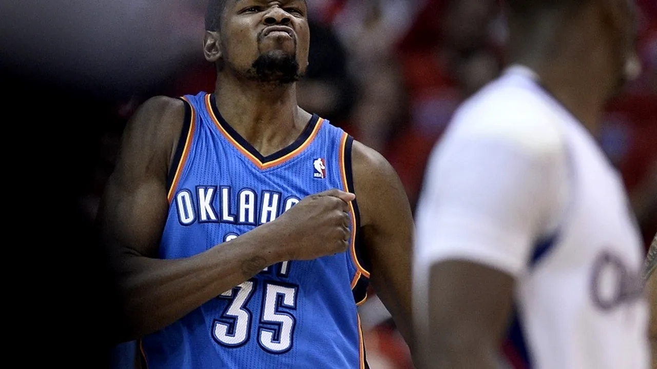 VIDEO | Se știu finalele celor două Conferințe din NBA. Thunder s-a calificat după un meci magic făcut de Kevin Durant