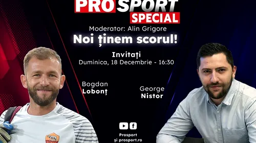Comentăm împreună la ProSport Special Argentina – Franța, finala Cupei Mondiale din Qatar, alături de Bogdan Lobonț și George Nistor!