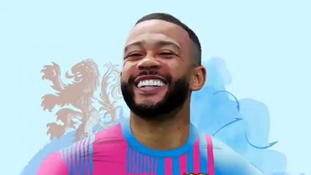 FC Barcelona, ce lovitură pe piața transferurilor! Memphis Depay este noul jucător al catalanilor. Prezentarea spectaculoasă și durata contractului | VIDEO