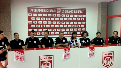 Vești excelente pentru fanii lui Dinamo! „Dulăii”, gata să treacă de grupele Ligii Campionilor: „Avem nevoie de fani!” Campioana și-a prezentat transferurile