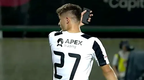 Romario Moise, întâmplare antologică la Astra – Sepsi! Un telefon a aterizat pe teren, deși meciul s-a jucat fără spectatori! Cum a reacționat mijlocașul | FOTO & VIDEO