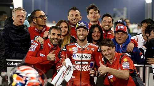Debut genial de MotoGP! Dovizioso și Marquez, bătaie până în ultimii metri. Valentino Rossi, recuperare incredibilă!
