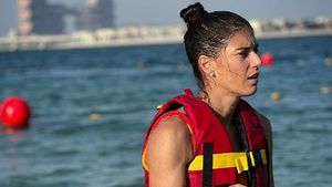Sorana Cîrstea, surprinsă ca în Baywatch! Reacție de milioane a sportivei: „Nu spune nimănui!" GALERIE FOTO