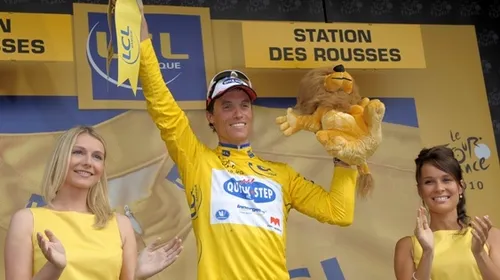 Sylvain Chavanel a câștigat etapa a șaptea în Turul Franței și a preluat tricoul galben