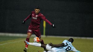 Mutu și ASA, la mâna Stelei. Mureșenii pierd în Gruia și ar putea rata prezența în play-off. CFR Cluj - ASA 1-0