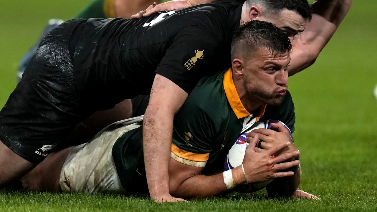 Noua Zeelandă - Africa de Sud 11-12, în finala Cupei Mondiale de Rugby | Sud-africanii își păstrează titlul cucerit în urmă cu 4 ani!