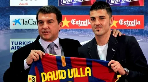 Villa a debutat pentru Barcelona, în Supercupa Spaniei