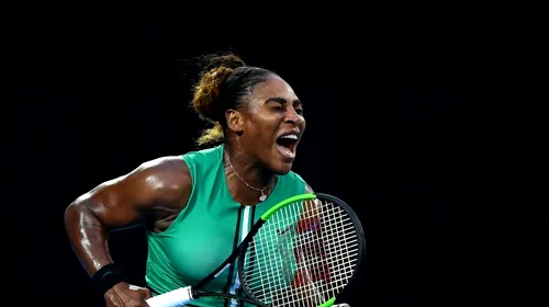 Faza care nu s-a văzut la TV! Ce a făcut Serena Williams într-un moment de slăbiciune după eliminarea de la Australian Open: „Nu e lucrul pe care să-ți dorești să-l auzi după ce pierzi”