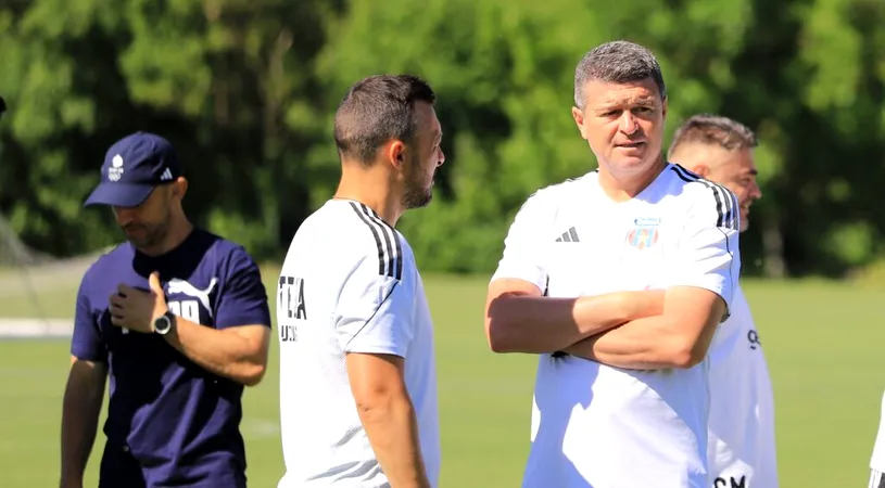Steaua va începe al doilea cantonament, Daniel Oprița vorbește deschis despre situația echipei: ”Nu pot să-mi bat joc de meserie!”