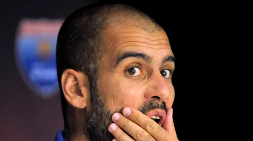 Guardiola strâmbă din nas**