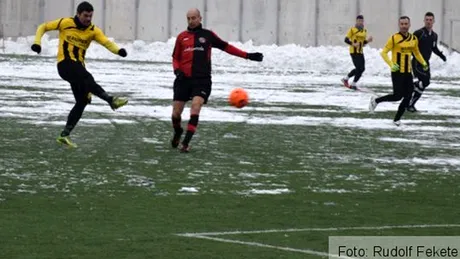 FC Brașov s-a impus cu 2-0 în amicalul cu echipa lui Robert Ilyes.** Stere: 