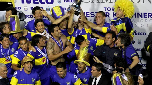 Boca Juniors a câștigat Turneul Apertura** în Argentina cu două etape înainte de final