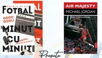 Trei cărți despre sport lansate într-o singură zi la Constanța! Se poate cumpăra primul audiobook în limba română despre Michael Jordan