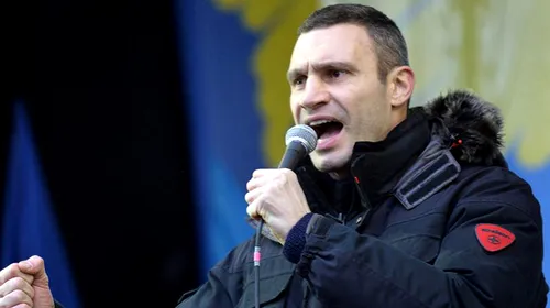 Vitali Klitschko renunță la candidatura pentru alegerile prezidențiale din Ucraina