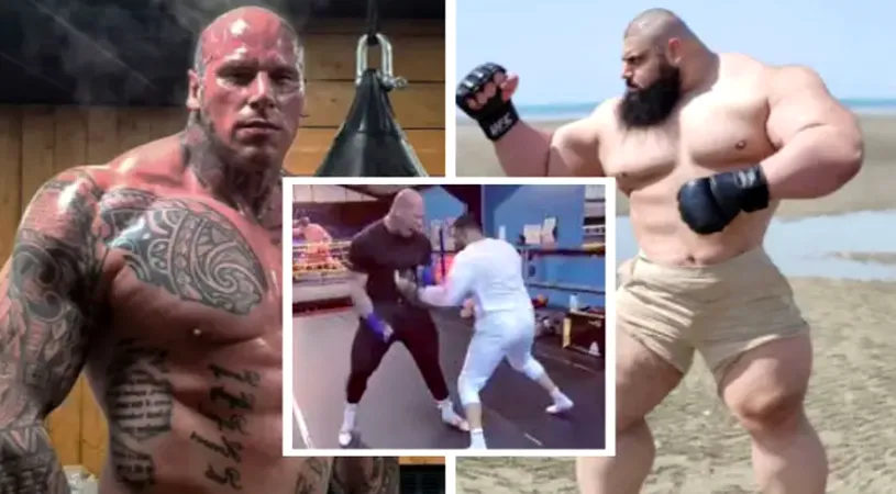 „Cel mai înfricoșător om din lume” luptă împotriva „Iranianului Hulk”! Când va avea loc confruntarea titanilor din lumea MMA | GALERIE FOTO