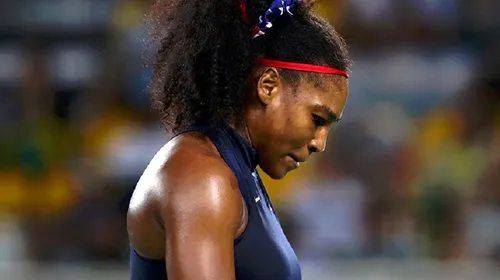 Cutremur la Rio! Serena Williams, campioana olimpică en-titre, a fost eliminată în optimile de finală