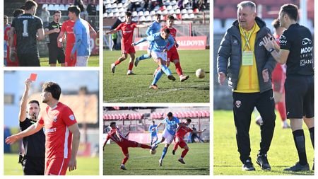 FC Voluntari, ajutată de arbitru să câștige la modesta Câmpulung Muscel: ”Nici în Liga 5 nu vezi așa ceva”. VIDEO
