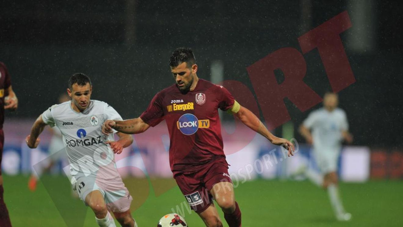 CFR a rupt "blestemul Mediaș": CFR Cluj - Gaz Metan 3-1. Clujenii visează la Europa
