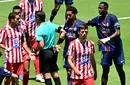 Oblak a sărit la gâtul lui Istvan Kovacs! Ce n-a înțeles din deciziile românului în PSG – Aletico 4-0