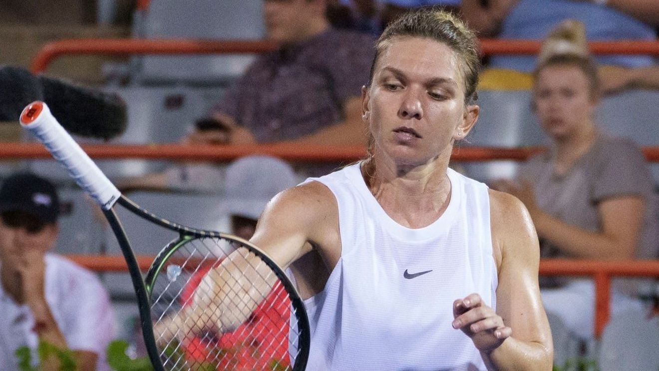 Simona Halep, iritată de gestul nesportiv al adversarei de la Montreal! I-a cerut explicații arbitrului, dar a primit un răspuns incredibil