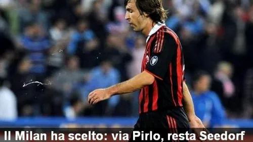 New Milan, fără Pirlo!** 