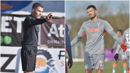 Alexandru Benga, replică pentru Istvan Kovacs, după ce arbitrul a negat incidentul de la Arad: „Sunt lucruri total eronate!”