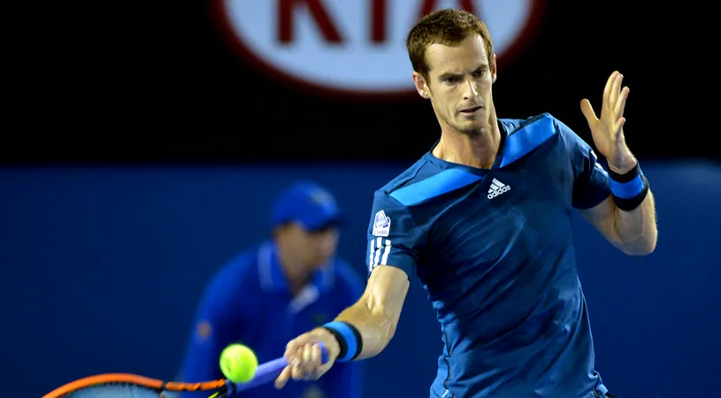 Moment uluitor la Australian Open! Andy Murray a scris istorie în turul doi. 