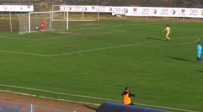 VIDEO | Liga 3, liga golurilor senzaționale. Un mijlocaș de la Minaur Baia Mare a marcat de la centrul terenului: ”Pentru mine e ceva normal. Am mai înscris de patru, cinci ori așa”