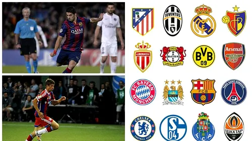Liga Campionilor | AS Roma – Manchester City 0-2, Porto – Șahtior 1-1. Ibra, Messi, Neymar și Suarez au marcat în Barcelona – PSG 3-1. Toate cele 16 echipe calificate în optimile de finală