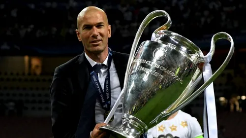 „Asta e continuarea logică!” Viitorul lui Zidane a fost „scris”. Următorul pas în cariera lui Zizou