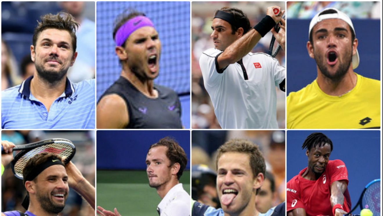 US Open 2019 | Tabloul complet al sferturilor, simplu masculin: 8 lucruri de știut despre duelurile care pot duce la un prim "Fedal" la Flushing Meadows