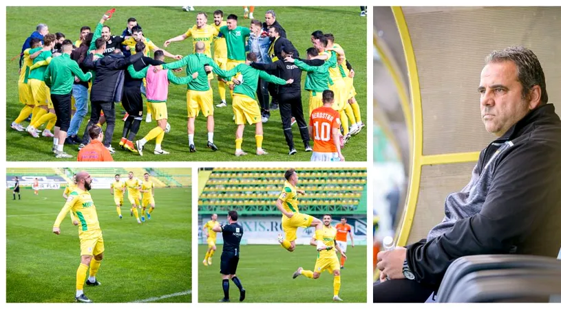 CS Mioveni, lecție pentru Petrolul și ”U” Cluj! Alexandru Pelici a făcut minuni la echipa argeșeană și aceasta va lupta din nou pentru promovare: ”Nu știu câți mai credeau în noi”
