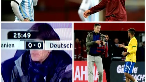 Dialog Messi – Ronaldo, „răzbunări” și o sesiune de autografe în timpul meciului Austria – Brazilia. Cele mai importante momente din amicalele de marți | FOTO