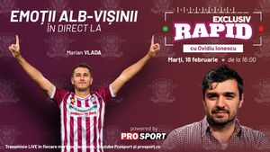 E marți, e "EXCLUSIV RAPID". Ne vedem la ora 16:00, LIVE, pe YouTube - ProSport, alaturi de Marian Vlada, omul care a marcat în poarta Stelei și a promovat cu Rapid din liga a 4-a până în liga a 2-a