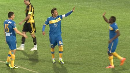 Petrolul - Sheriff Tiraspol: 2-2. Mutu, primele goluri în tricoul "lupilor"