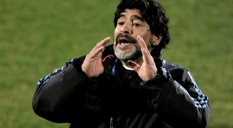 Arbitrii, la zid!**Maradona: 'Centralul de la Spania - Portugalia parcă era Andrea Bocelli'