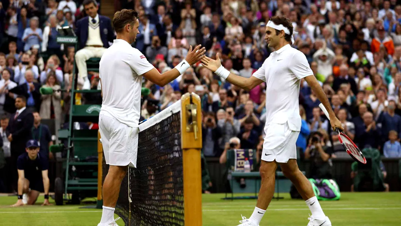 Gest superb al lui Federer pentru jucătorul care a uimit lumea tenisului! Ce a făcut genialul elvețian după ce a trecut de numărul 772 ATP la Wimbledon