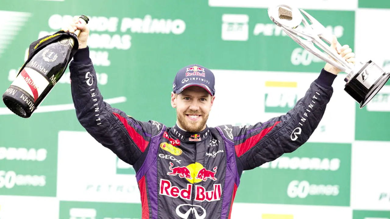 Vettel Mania!  Campion până la capăt: germanul a câștigat și ultima a etapă a acestui sezon, MP al Braziliei