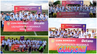 Câștigătoarele celor șapte finale din Faza Regională a Cupei României, ediția 2026/27. Nicio învingătoare nu a avut nevoie de prelungiri pentru a se impune