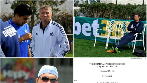 Reghecampf, Dan Petrescu, ați știut de blat? EXCLUSIV | Informație OFICIALĂ‚: două meciuri ale Stelei, trucate la pariuri! Documente oficiale ale procurorilor din Singapore 