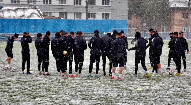 Dan Alexa pregătește pe vânt și ninsoare revanșa cu Progresul Spartac. FC Brașov se întoarce la Buftea, acolo unde a pierdut dramatic cu bucureștenii