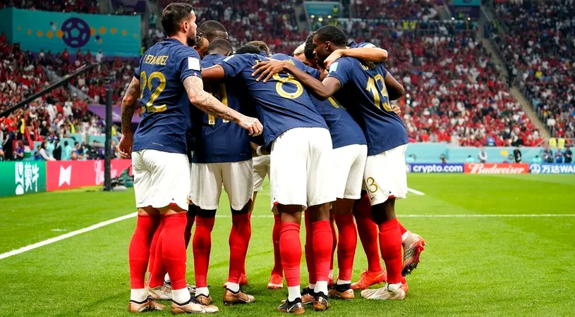 Franța - Maroc 2-0, în semifinalele Campionatului Mondial din Qatar. Didier Deschamps și elevii săi, în finală pentru a doua ediție consecutivă!