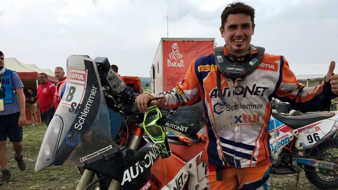 Respect, Mani Gyenes! Motociclistul român termină pe locul 23 Raliul Dakar, una dintre cele mai dure competiții din lume: 